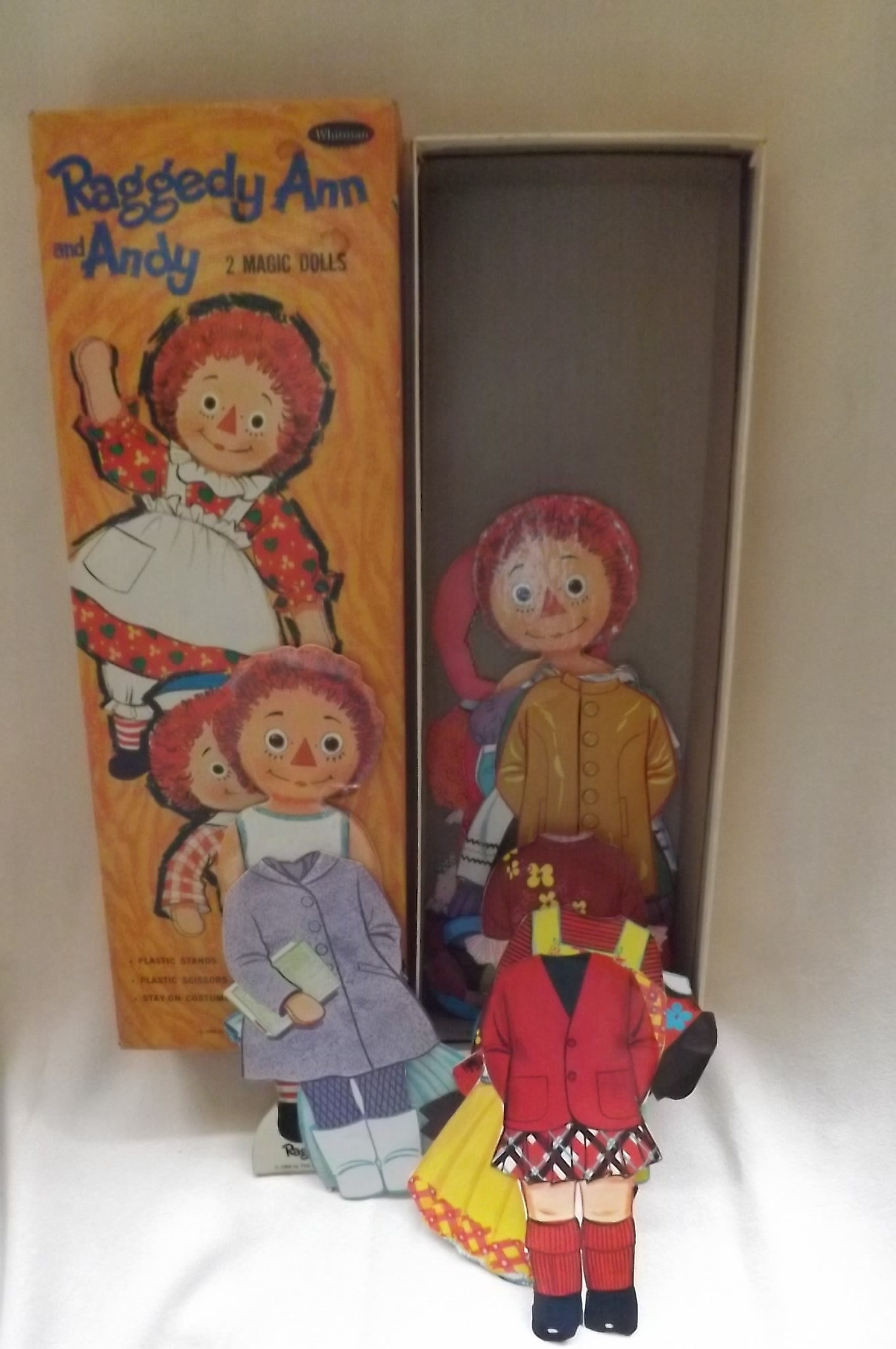 The Shackman Collection Raggedy Ann Paper Doll Set 